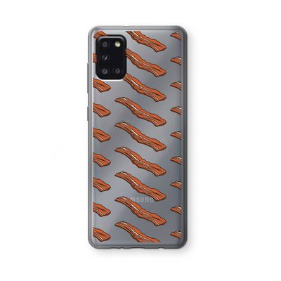 Bacon to my eggs #2: Samsung Galaxy A31 Transparant Hoesje