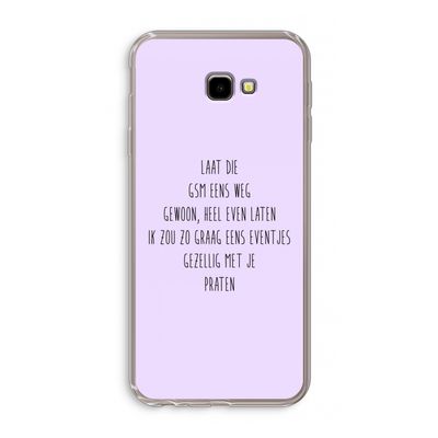 GSM: Samsung Galaxy J4 Plus Transparant Hoesje