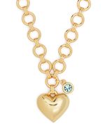 Maje heart-pendant necklace - Or - thumbnail