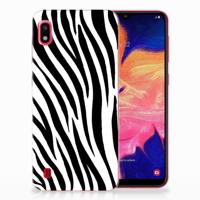 Samsung Galaxy A10 | TPU Hoesje | Zebra