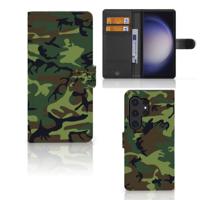 Samsung Galaxy S24 Ultra | Telefoon Hoesje | Army Dark