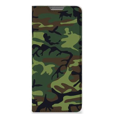 OPPO Find X5 | Hoesje met Magneet | Army Dark