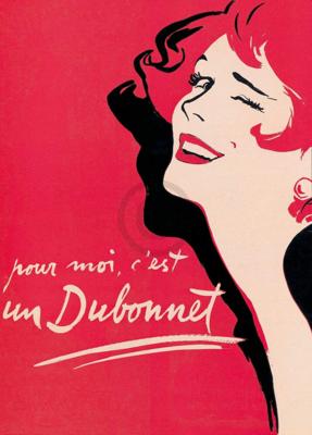 Kunstdruk Ernest - Dubonnet 50x70cm
