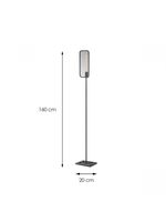 Besselink licht F622110-21 vloerverlichting 10 W Zwart - thumbnail