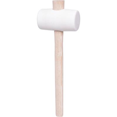 KS Tools 140.1235 Rubberen hamer wit, 500 g