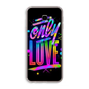 Only Love: Samsung Galaxy J4 Plus Transparant Hoesje