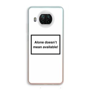 Alone: Xiaomi Mi 10T Lite 5G Transparant Hoesje