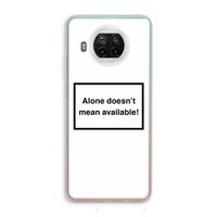 Alone: Xiaomi Mi 10T Lite 5G Transparant Hoesje