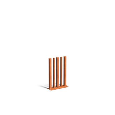 Tuinpaal set 5 stuks VARI corten 100 x h. 150 cm