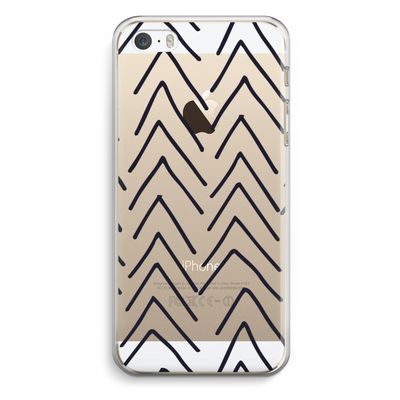 Marrakech Arrows: iPhone 5 / 5S / SE Transparant Hoesje