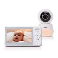 Alecto DVM2060 - Dual Mode Babyfoon met camera en app - 5 inch kleurenscherm - Full HD (1080p) - Op afstand bedienbare camera met tot 10x digitale zoo