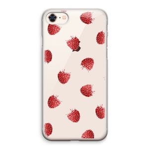 Framboosjes: iPhone 8 Transparant Hoesje