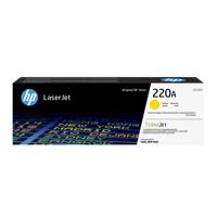 HP 220A originele LaserJet-tonercartridge, geel