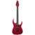 Jackson Pro Plus Series Misha Mansoor Juggernaut HT6 EB Red Crystal elektrische gitaar met gigbag