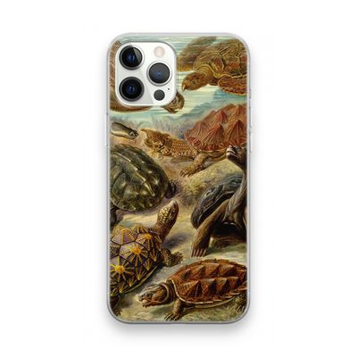 Haeckel Chelonia: iPhone 12 Pro Max Transparant Hoesje