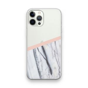 A touch of peach: iPhone 12 Pro Transparant Hoesje