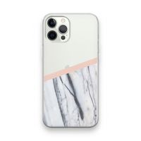 A touch of peach: iPhone 12 Pro Transparant Hoesje