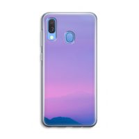 Sunset pastel: Samsung Galaxy A40 Transparant Hoesje Sunset pastel: Samsung Galaxy A40 Transparant Hoesje