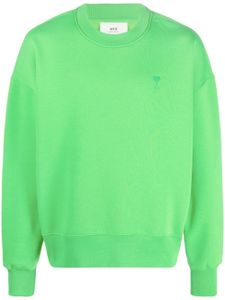 AMI Paris t-shirt Ami de Coeur à coupe oversize - Vert