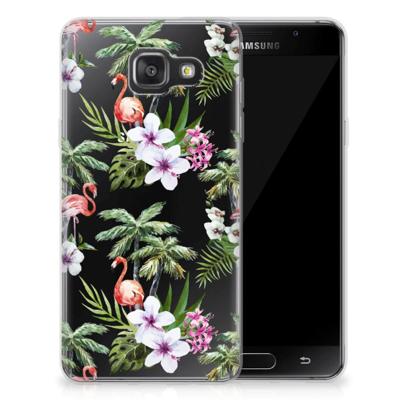 Samsung Galaxy A3 2016 | TPU Hoesje | Flamingo Palms