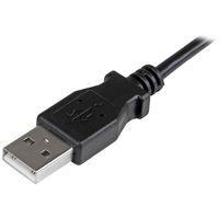 StarTech.com 1 m Micro-USB oplaad en sync kabel M/M Micro-USB haaks naar rechts 30/24AWG - thumbnail