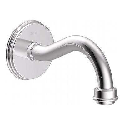 Tres Clasic inbouw uitloop 17 cm messing chroom