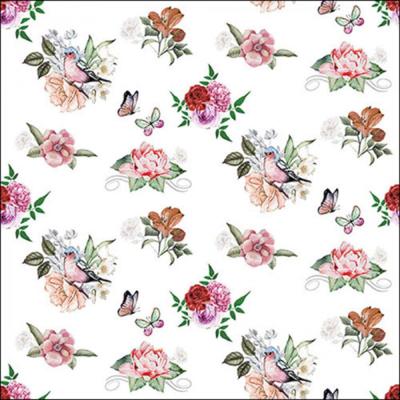 Ambiente servetten charlotte white 33cm