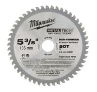 Milwaukee Accessoires Cirkelzaagblad voor metaal 135 / 20 mm (50 tanden) - 48404075