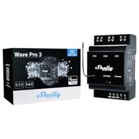 Shelly Wave Pro 3 Schakelactor Z-Wave