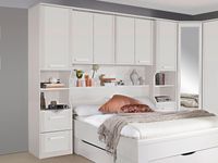 Brugkast RIGA 140 cm wit zonder achtergrond plank