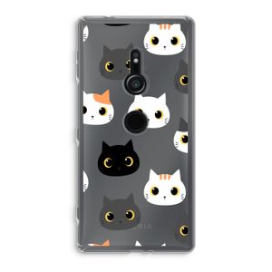 Katten: Sony Xperia XZ2 Transparant Hoesje