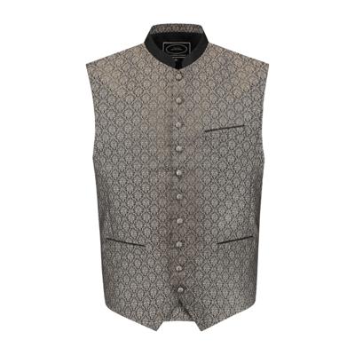 Trachtenvest Jacquard Taupe