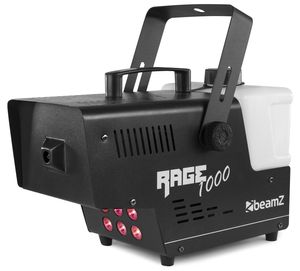 Beamz Rage 1000LED rookmachine met RGB licht & draadloze afstandsbediening