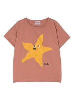 Bobo Choses t-shirt à logo imprimé - Rose