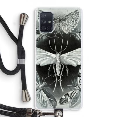 Haeckel Tineida: Samsung Galaxy A71 Transparant Hoesje met koord