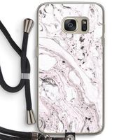 Mengelmoes: Samsung Galaxy S7 Transparant Hoesje met koord