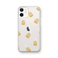 Ananasjes: iPhone 12 Transparant Hoesje