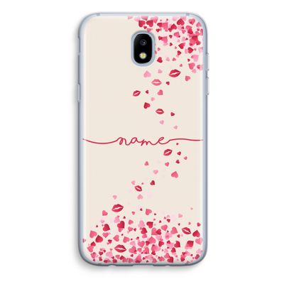 Hartjes en kusjes: Samsung Galaxy J5 (2017) Transparant Hoesje