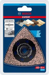 Bosch Accessoires Expert Sanding Plate AVZ 90 RT6 multitoolzaagblad 90 mm - 1 stuk(s) - 2608900049