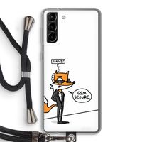 GSM secure: Samsung Galaxy S21 Plus Transparant Hoesje met koord