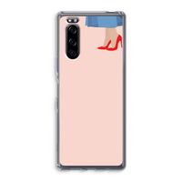 High heels: Sony Xperia 5 Transparant Hoesje