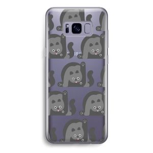 Cats: Samsung Galaxy S8 Transparant Hoesje