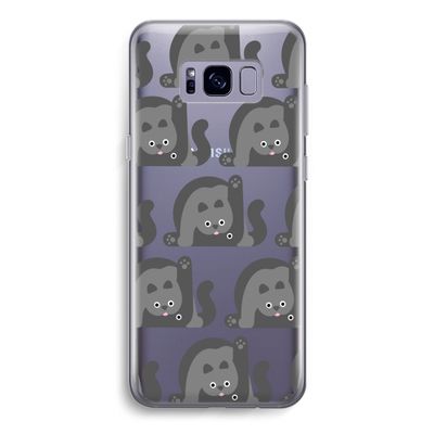 Cats: Samsung Galaxy S8 Transparant Hoesje