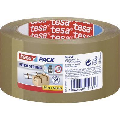 tesa ULTRA STRONG 57177-00000-11 Pakband tesapack Bruin (l x b) 66 m x 50 mm 1 stuk(s)