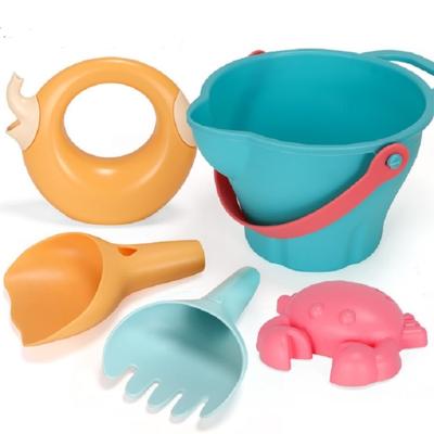 5 in 1 buiten spelen water spelen zand zachte siliconen materiaal gereedschap kinderen spelen WaterToy set