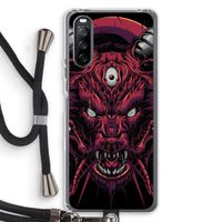 Hell Hound and Serpents: Sony Sony Xperia 10 III Transparant Hoesje met koord