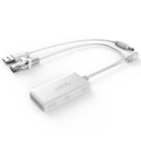 VONETS VAP11AC 5G / 2.4G Mini Wireless Bridge 300Mbps + 900Mbps WiFi Repeater Support Video Surveillance & Control (White)