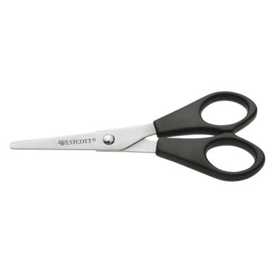 Quantore Schaar westcott buro 130mm rvs met kunststof grip