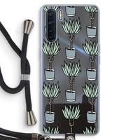 Boompje: Oppo A91 Transparant Hoesje met koord