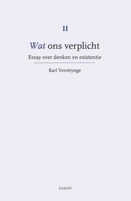 Essay over denken en existentie (Hardback)